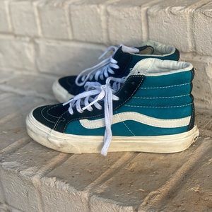 Used Vans Teal High Top